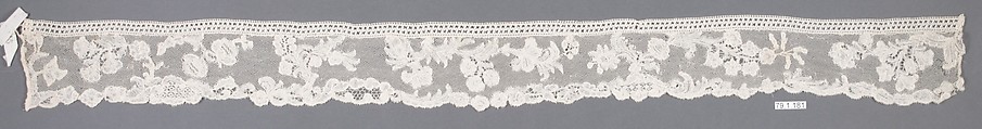 Strip, Bobbin lace, Point d'Angleterre, Flemish