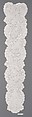 Lappets, Bobbin lace, Flemish, Brussels
