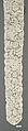 Joined pair of lappets, Bobbin lace, point d'Angleterre, Flemish, Brussels