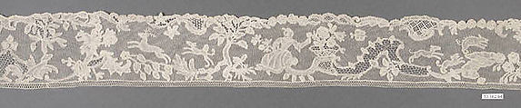 Border, Bobbin lace, point d'Angleterre, Flemish