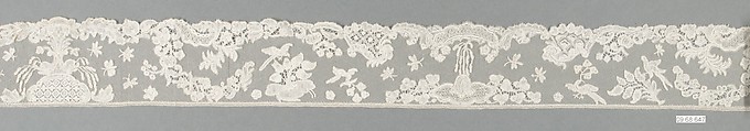 Border, Bobbin lace, point d'Angleterre, Flemish