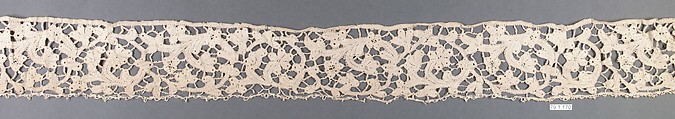 Strip, Bobbin lace, Milanese lace, Italian, Milan