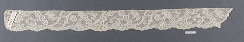 Piece, Bobbin lace, Flemish, Mechlin
