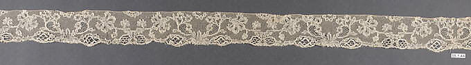 Fragment, Bobbin lace, Flemish, Mechlin