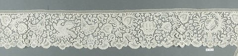 Border, Bobbin lace, point d'Angleterre, Flemish, Brussels