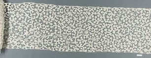 Insertion, Bobbin lace, Milanese lace, Italian, Milan