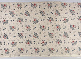 Floral print, Oberkampf Manufactory (French, active 1760–1843), Linen, French, Jouy-en-Josas