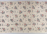 Floral print, Oberkampf Manufactory (French, active 1760–1843), Linen, French, Jouy-en-Josas