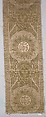 Orphrey, Silk, metal thread and linen, Italian, Florence