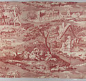 Piece, Cotton, French, Alsace