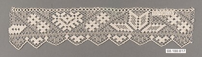 Fragment, Embroidered net, Swedish