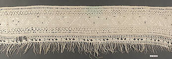 Border, Drawnwork, macramé, Greek