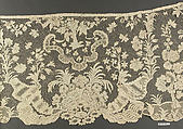 Flounce, Needle lace, French