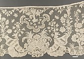 Flounce, Needle lace, French