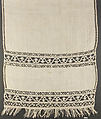 Towel, Linen, bobbin lace, Italian