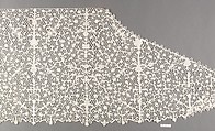 Part of a flounce (one of two), Needle lace, possibly French