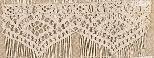 Fragment, Macramé, German