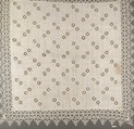 Cover, Linen, cutwork, Italian