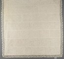 Cover (seven strips joined), Drawnwork, possibly German