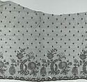 Veil, Silk, machine net, French
