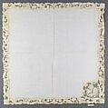 Napkin (from a set of table linens), Linen, needle lace, Belgian
