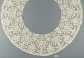 Collar, Bobbin lace, Milanese lace, Belgian