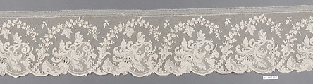 Border, Needle lace, point d’Alençon, French