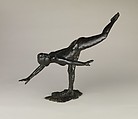 First Arabesque Penchée, Edgar Degas (French, Paris 1834–1917 Paris), Bronze, French