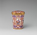 Étui, Vienna, Hard-paste porcelain, gold, Austrian, Vienna