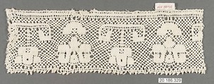 Edging, Bobbin lace, Italian, Abruzzi