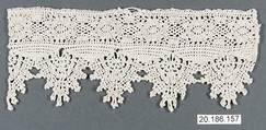 Edging, Bobbin lace, Italian, Abruzzi