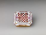 Snuffbox, Vienna, Hard-paste porcelain, gold, Austrian, Vienna