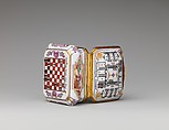 Snuffbox, Vienna, Hard-paste porcelain, gold, Austrian, Vienna