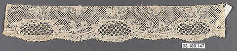 Fragment, Bobbin lace, Flemish, Brabant