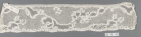 Piece, Bobbin lace, Flemish, Mechlin