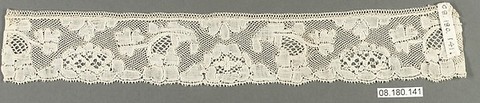 Piece, Bobbin lace, Flemish, Mechlin