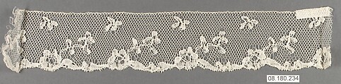 Piece, Bobbin lace, French, Le Puy