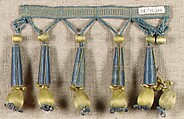 Fringe, Silk and cotton, European