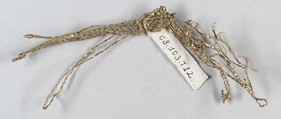 Tinsel and metal thread, Metal thread, French