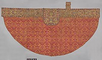 Cope, Silk, linen and metal thread, Spanish