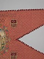 Banner, Silk and metal thread, Spanish