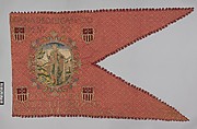 Banner, Silk and metal thread, Spanish