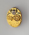 Watch, Watchmaker: Edward East (British, 1602–1697), Outer and inner cases: silver, with a plain silver dial; movement: gilded brass, silver, and steel, partly blued, British, London