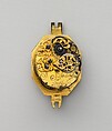 Watch, Watchmaker: Johann Possdorfer (German, active Prague and Dresden, recorded 1620–24), Case: rock crystal and gold; Movement: gilded brass and steel, partly blued, German, Dresden