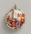 Watch, Watchmaker: Nicolas Gribelin (the Younger?) (French, 1637–1719), Case: enameled gold; Movement: gilded brass, steel, partly blued, and silver, French, Paris movement with possibly Blois case