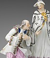 The Cravat, Capodimonte Porcelain Manufactory (Italian, 1740/43–1759), Soft-paste porcelain, Italian, Naples