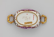 Dish with cover, Vienna, Hard-paste porcelain, Austrian, Vienna