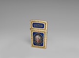 Souvenir, Gold, enamel, diamonds; ivory, French, Paris