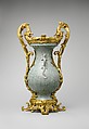 Mounted vase, Hard-paste porcelain; gilt-bronze mounts, Chinese with French mounts