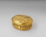 Snuffbox, Jean Ducrollay (French, born 1709, master 1734, recorded 1760), Gold, French, Paris